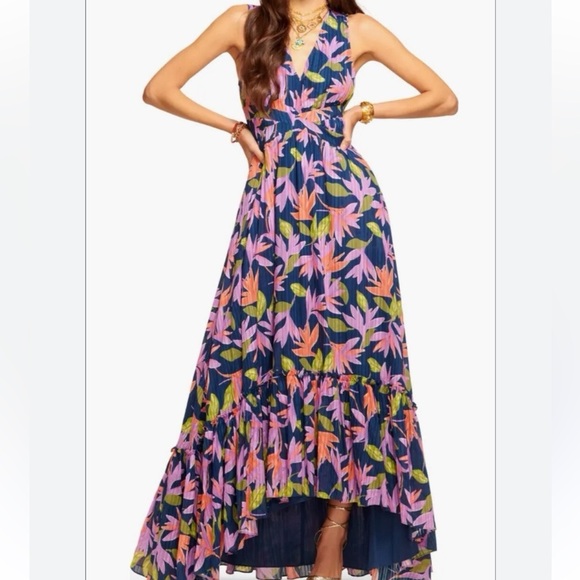 Ramy Brook Dresses & Skirts - Ramy Brook Floral Maxi Dress Size 14
